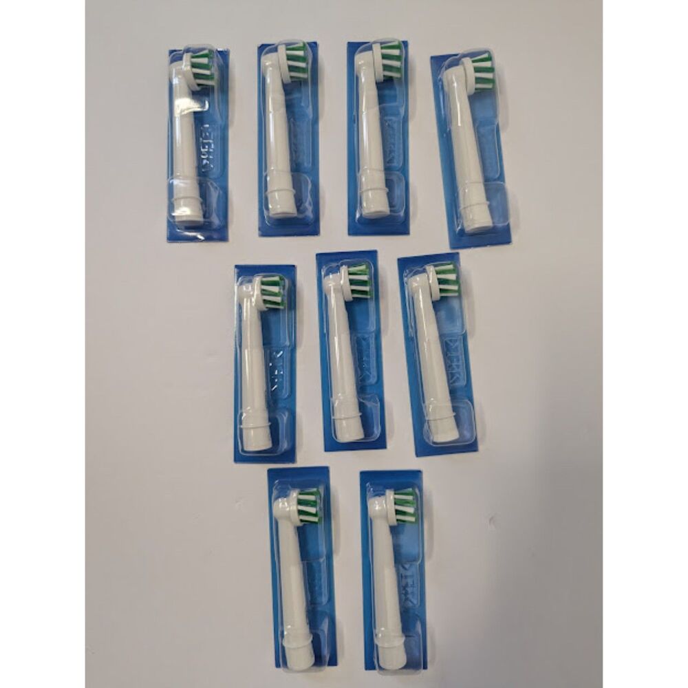 Oral-B CrossAction X 9 Pack Replacement Brush Heads Factory Sealed No Box